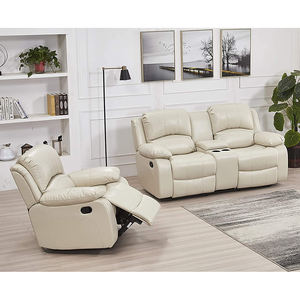XIHAO Living Room Set Asientos Reclinables Leather Sectional Sofa With <strong>Recliner</strong> <strong>Recliner</strong> <strong>3</strong> Seater - Product Image 2