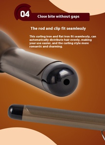 <span class=keywords><strong>Rizador</strong></span> de Pelo Eléctrico de Cerámica con LED, <span class=keywords><strong>Ondas</strong></span> Grandes y Pequeñas, <span class=keywords><strong>Ondas</strong></span> Coreanas Especiales para Mujeres, Herramienta de Peinado Profesional para Salón - Product Image 5