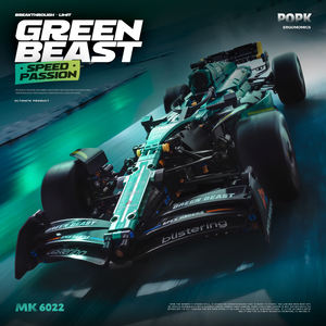 1:8 RC MOC Nieuwe 42171 F1 W14 E Technologie Prestatie Bouwstenen Race Supercar Assemblage Voertuig Model Auto Speelgoed - Product Image 2