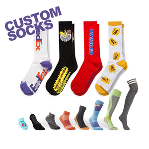 (<span class=keywords><strong>JD</strong></span>) <span class=keywords><strong>calcetines</strong></span> personalizar bordado Diseño su propio patrón redondo de algodón de los hombres de calcetín con logotipo personalizado <span class=keywords><strong>calcetines</strong></span> con logo - Product Image 1
