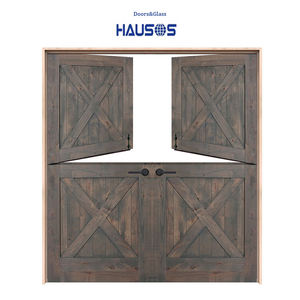 Écurie portable préfabriquée de type populaire pour chevaux, devantures de stalle pour chevaux, étables à chevaux, double porte néerlandaise avec loquet de porte de stalle à charnière - Product Image 4