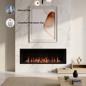 Caminetto <span class=keywords><strong>a</strong></span> <span class=keywords><strong>gas</strong></span> lineare moderno MEISU.CH da incasso per interni, <span class=keywords><strong>a</strong></span> <span class=keywords><strong>gas</strong></span> naturale/<span class=keywords><strong>GPL</strong></span>, da parete per casa e hotel, caminetto <span class=keywords><strong>a</strong></span> <span class=keywords><strong>gas</strong></span> OEM - Product Image 4