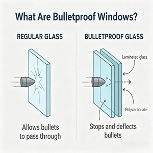 Verre pare-balles à prix compétitif, certifié CE, verre feuilleté anti-explosion pour comptoir de caisse, fenêtre de guichet bancaire - Product Image 2