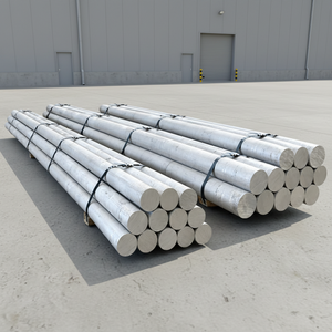 Barre d'aluminium 6061 ronde de 127 mm de diamètre, finition usinée, alliage haute résistance, norme ASTM, non secondaire, marque OEM - Product Image 1