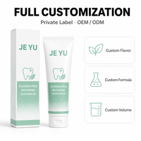 Dentifrice blanchissant à l'aloe vera, marque privée, OEM, ODM, saveur personnalisée, taille personnalisée, menthe naturelle, nettoyage en profondeur, prix d'usine