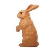 Cible de tir à l'arc 3D en forme de lapin avec support de groupe, équipement de tir en mousse durable pour la pratique de la chasse et de l'archerie en extérieur