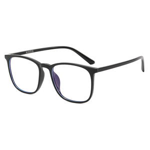 Anti Blue Light Glasses Square Frame Full Frame <b>PC</b> Lens Unisex Computer Eyewear 2839 - Product Image 1