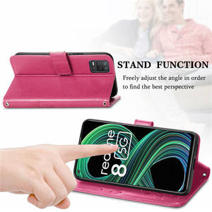 Coque de téléphone en cuir style porte-cartes, étui de luxe pour Realme Q3 Q3i Narzo 30 30A 50i V11 V13 V15 GT <span class=keywords><strong>Neo2T</strong></span> GT Master GT2 Pro, nouvelle collection - Product Image 4