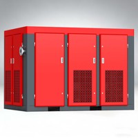 Compresseur à vis à vitesse variable haute performance 7,5-355 kW pour chantiers de construction