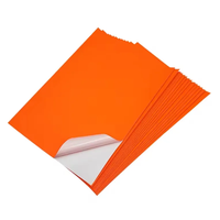 Papier autocollant fluorescent néon en rouleau jumbo pour l'étiquetage par code couleur en entrepôt