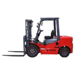 Harga Forklift Diesel CE Counterbalance 3-Ton Heavy-Duty Transmisi Otomatis Side Shifter Ban Solid Tinggi Angkat 3-7m - Product Image 1