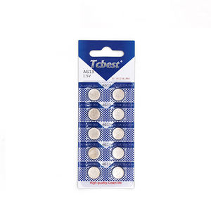 התאמה אישית במפעל oem מותג סוללה אלקליין העיקרי lr44 <span class=keywords><strong>lr43</strong></span> ag13 <span class=keywords><strong>ag12</strong></span> 1.5v מטבע כפתור תא סוללה - Product Image 3