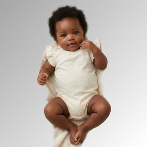 Mono de bebé recién nacido de calidad súper suave, estampado navideño con diseño de animales y Papá Noel, ropa de bebé para niños pequeños, India. - Product Image 1