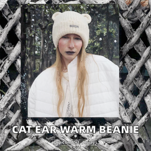 High Quality Women's Autumn-Winter Warm Breathable Waterproof Polyester/Cotton Hat - Product Image 2