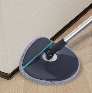 Balai à plancher à manche pivotant <span class=keywords><strong>en</strong></span> acier avec seau Nettoyeur de plancher à rotation rectangulaire Design de balai carré - Product Image 2