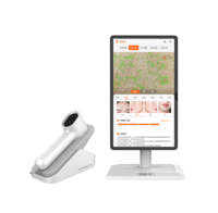 Máquina de Análisis de Piel y Cuero Cabelludo 2 en 1 con IA, Escáner Facial, Dispositivo de Tratamiento para el Crecimiento del Cabello, para Uso Doméstico y Profesional, Venta al Por Mayor de Fábrica
