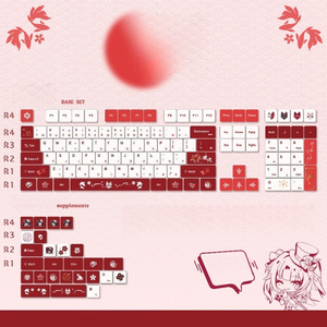 Honkai Star Rail Sparkle PBT Cherry MOA 120 Teclas, Accesorios de Cosplay, Teclas para Teclado Mecánico, Suministros para Juegos de Mesa - Product Image 4