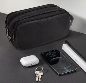 <strong>Wholesale</strong> High Quality Anti-theft Salon Storage Bag with Large Capacity PU Leather <strong>Online</strong> Handbag <strong>Shopping</strong> for Man - Product Image 1