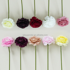 Ranunculas de <span class=keywords><strong>flores</strong></span> artificiales de <span class=keywords><strong>mil</strong></span> capas, <span class=keywords><strong>flores</strong></span> de <span class=keywords><strong>mil</strong></span> capas, ranunculas individuales sin hojas, ranúnculo de color rosa claro - Product Image 3