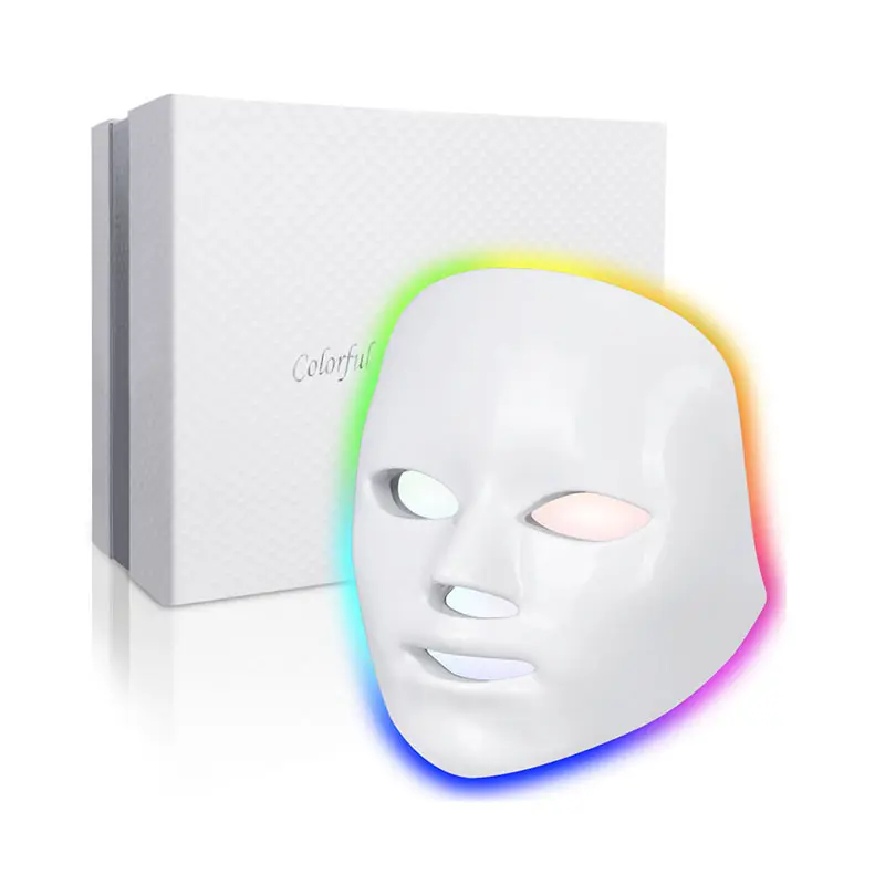 新着ワイヤレスシリコンLedビューティーフェイスマスク赤外線家庭用LedマスクライトセラピーLedフェイシャルマスク