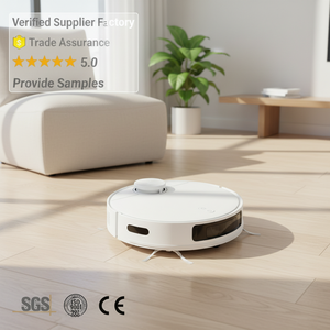 New Smart Robot Vacuum Cleaner with Strong Suction, Wet <b>Dry</b> <b>Mopping</b>, App Control and Auto Recharge for Household Floor Cleaning - Product Image 2