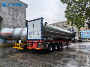 Фулькрио криогенные Грузовые прицепы для автозаправочной станции для транспортировки СПГ - Product Image 6