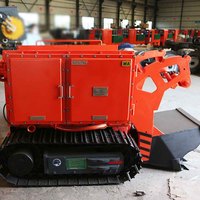 Chargeur de roche pneumatique souterrain Z-20wyk de 0,2 m³ avec pelle et convoyeur de minerai à haute capacité de chargement