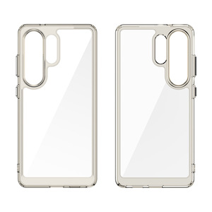 Coque de protection transparente antichoc en TPU + PC pour <span class=keywords><strong>Samsung</strong></span> Galaxy S24/S23 Ultra, compatible avec les téléphones mobiles <span class=keywords><strong>Samsung</strong></span> S25 S26 Ultra Plus - Product Image 3