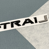 Autocollants de protection et de décoration de carrosserie de voiture 3D ABS de haute qualité pour SUNNY TIIDA TEANA X-TRAIL QASHQAI - Installation facile