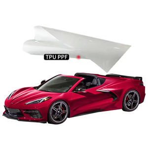 Matériau TPU anti-jaunissement Veste de voiture invisible peinture complète peinture de réparation anti-rayures film protecteur prend en charge la segmentation de la taille - Product Image 2