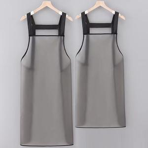 Tablier en TPU translucide en gros, imperméable à l'eau et à l'huile, vêtements de travail spéciaux pour la restauration, mode féminine, tablier sans lavage - Product Image 6