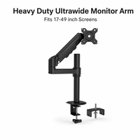 Achetez un support TV avec éclairage arrière, un support/bras de moniteur séparé, un simulateur de course avec siège et un support ergonomique pour écran incurvé de 49 pouces