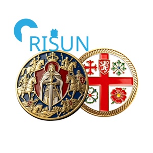 Monedas Conmemorativas Personalizadas al por Mayor del Reino Unido: Monedas Metálicas Conmemorativas <span class=keywords><strong>de</strong></span> Lugares Emblemáticos Reales Británicos, Monedas <span class=keywords><strong>de</strong></span> Desafío Esmaltadas para Turismo - Product Image 4