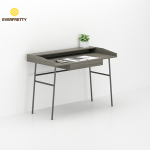 <span class=keywords><strong>Bureau</strong></span> d'ordinateur contemporain avec étagères de rangement, tiroir, <span class=keywords><strong>bureau</strong></span> à domicile moderne, table de travail pour ordinateur portable, bois durable, écologique, garantie 5 ans - Product Image 1