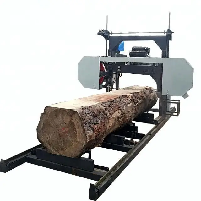 Máquina de trabajo de madera, molino de sierra de banda horizontal, en venta