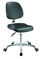 Chaise de laboratoire ESD PU pour salles blanches et laboratoires d'excellente qualité