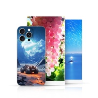 Lámina Adhesiva Personalizada para la Parte Trasera del Teléfono Móvil, Pegatinas en Blanco Antideslizantes, Juego de Papel Fotográfico para Impresora Fotográfica, Máquina de Corte de Películas