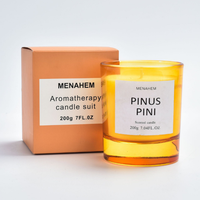 Boîte Cadeau Bougie Parfumée 8oz Vide Irisée Personnalisée Écoresponsable en Gros avec Logo pour Bougie Conique et Chauffe-Plat