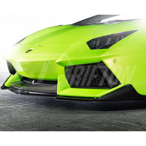 Divisores delanteros de fibra de carbono estilo H-Vors para Lamborghini Aventador LP700 2011-2015 - Product Image 3