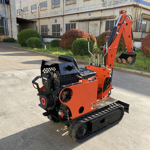 Marca China 800kg 1.8ton 2T 4 Ton Micro máquina de excavación 0.4m3 construcción Mini embolsadora EPA motor excavadora sobre orugas pequeña - Product Image 2