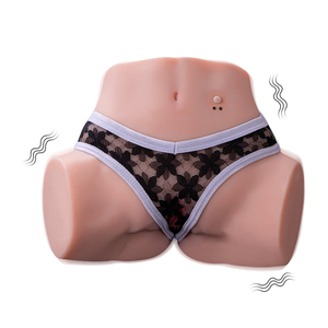 Masturbatore Realistico Vibrante per Uomini, Vagina e Ano in TPR Morbido, Texture 3D, Spedizione Discreta e Confezione Privata - Product Image 3