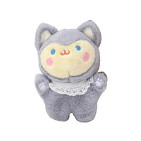 Mini peluche personnalisée porte-clés chiot ours mascotte peluche pendentif sac à dos pendentif cadeau exquis