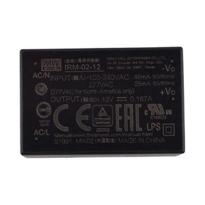Alimentatore AC DC Serie <span class=keywords><strong>IRM</strong></span> Mean Well per Montaggio su PCB, 2-60W, 3.3V 5V 12V 24V, Ampio Input 85-305VAC per Automazione Industriale - Product Image 1