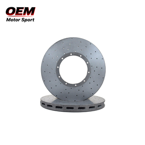 Disques de frein carbone-céramique, compatibles avec Mitsubishi Lancer VI (CJ_, CP_) et Evo V (CP9A) - Product Image 2