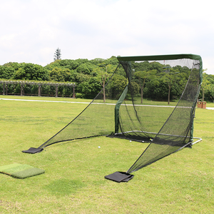 आउटडोर गोल्फ हिटिंग मैट जेड आकार नेट गोल्फ अभ्यास ने पिंजरे में घर के अंदर गोल्फ को मार दिया - Product Image 2
