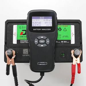 Testeur de batterie automobile et <span class=keywords><strong>moto</strong></span> numérique 12V 24V - Outil de <span class=keywords><strong>diagnostic</strong></span> de performance du système de charge et de démarrage 100-2000CCA - Product Image 6