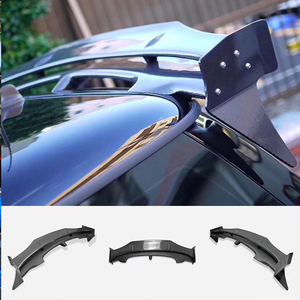 Para <span class=keywords><strong>MINI</strong></span> <span class=keywords><strong>COOPER</strong></span> <span class=keywords><strong>R56</strong></span> JCW TAG Tipo Real Carbon Fiber Roof Spoiler Trim Body Kit Forge Carbon Fiber - Product Image 2