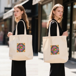 ถุงผ้าแคนวาสสำหรับงานอีเวนต์เป็นมิตรต่อสิ่งแวดล้อมถุงผ้าทำจากผ้าฝ้ายใช้ซ้ำได้พร้อมโลโก้ของคุณ - Product Image 6