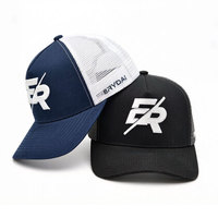 Casquette de baseball de luxe OEM personnalisée avec votre propre logo, broderie 3D, tissu en maille – Sportive et tendance pour l'extérieur