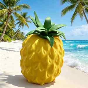 Jouet sensoriel souple en forme d'ananas Taba - Product Image 3